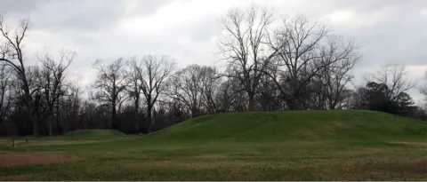 View of Grand Village of the Natchez